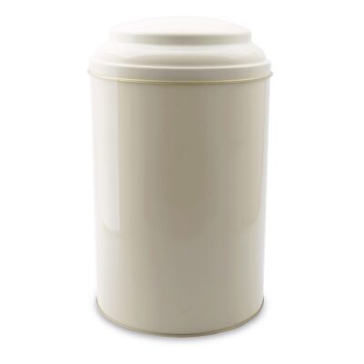 Theeblik Crème Rond 1kg